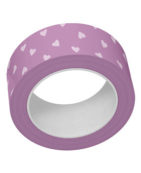 Lawn Fawn Purple Tiny Hearts Washi Tape (LF3940) Lawn Fawn Purple Tiny Hearts Washi Tape (LF3940)