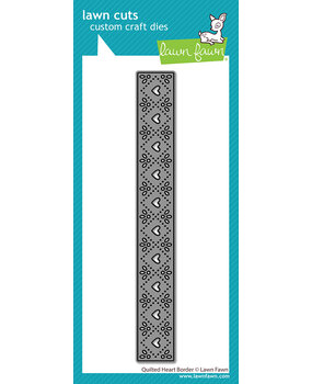 Lawn Fawn Quilted Heart Border Stand-Alone Lawn Cuts Dies (LF3961) Lawn Fawn Quilted Heart Border Stand-Alone Lawn Cuts Dies (LF3961)