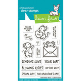 Lawn Fawn Valentine Mice Clear Stamps (LF3608)