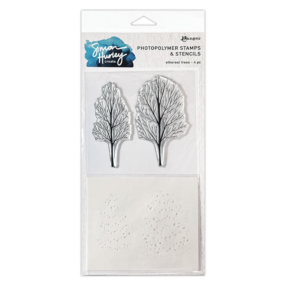 Ranger Simon Hurley create. Stamp/Stencil Set Ethereal Trees (HUZ92261) Ranger Simon Hurley create. Stamp/Stencil Set Ethereal Trees (HUZ92261)