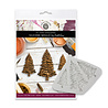 Katy Sue Designs Cosmic Shimmer Silicone Mould Fir Trees Silhouettes (CE0052-CS)