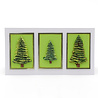 Katy Sue Designs Cosmic Shimmer Silicone Mould Fir Trees Silhouettes (CE0052-CS)