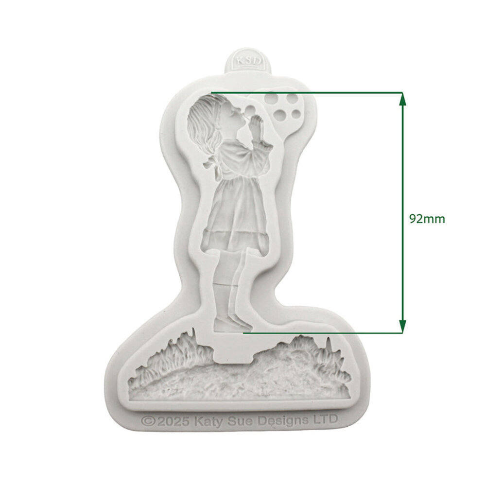 Katy Sue Designs Cosmic Shimmer Silicone Mould Blowing Bubbles by Andy Skinner (CF0071-CS)