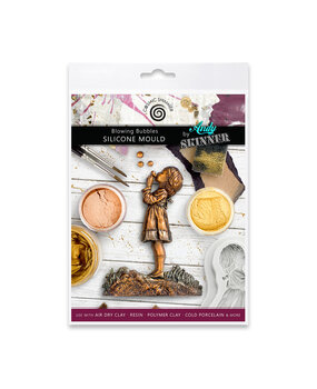 Katy Sue Designs Cosmic Shimmer Silicone Mould Blowing Bubbles by Andy Skinner (CF0071-CS)