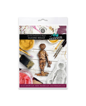 Katy Sue Designs Cosmic Shimmer Silicone Mould Let the Adventure Begin by Andy Skinner (CF0070-CS)