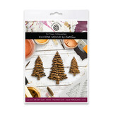 Katy Sue Designs Cosmic Shimmer Silicone Mould Fir Trees Silhouettes (CE0052-CS)