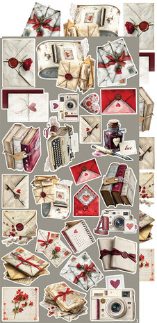 Craft O'Clock Creative Extras Set 01 In Love (CC-CEX-01) Craft O'Clock Creative Extras Set 01 In Love (CC-CEX-01)