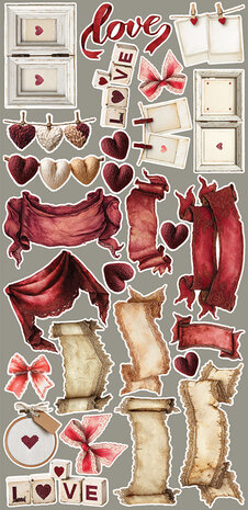 Craft O'Clock Creative Extras Set 01 In Love (CC-CEX-01) Craft O'Clock Creative Extras Set 01 In Love (CC-CEX-01)