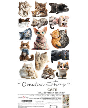 Craft O'Clock Creative Extras Set 03 Cats (CC-CEX-03)