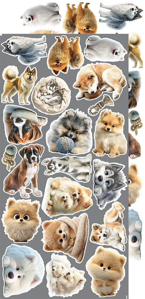 Craft O'Clock Creative Extras Set 04 Dogs (CC-CEX-04) Craft O'Clock Creative Extras Set 04 Dogs (CC-CEX-04)