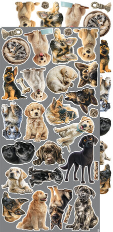 Craft O'Clock Creative Extras Set 04 Dogs (CC-CEX-04) Craft O'Clock Creative Extras Set 04 Dogs (CC-CEX-04)