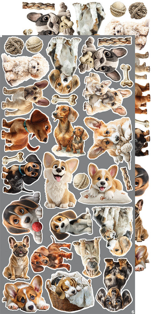 Craft O'Clock Creative Extras Set 04 Dogs (CC-CEX-04) Craft O'Clock Creative Extras Set 04 Dogs (CC-CEX-04)