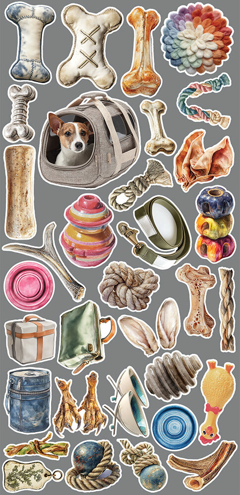 Craft O'Clock Creative Extras Set 04 Dogs (CC-CEX-04) Craft O'Clock Creative Extras Set 04 Dogs (CC-CEX-04)