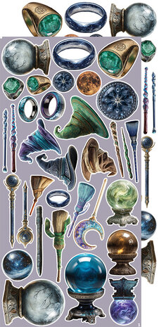 Craft O'Clock Creative Extras Set 06 Magic (CC-CEX-06) Craft O'Clock Creative Extras Set 06 Magic (CC-CEX-06)