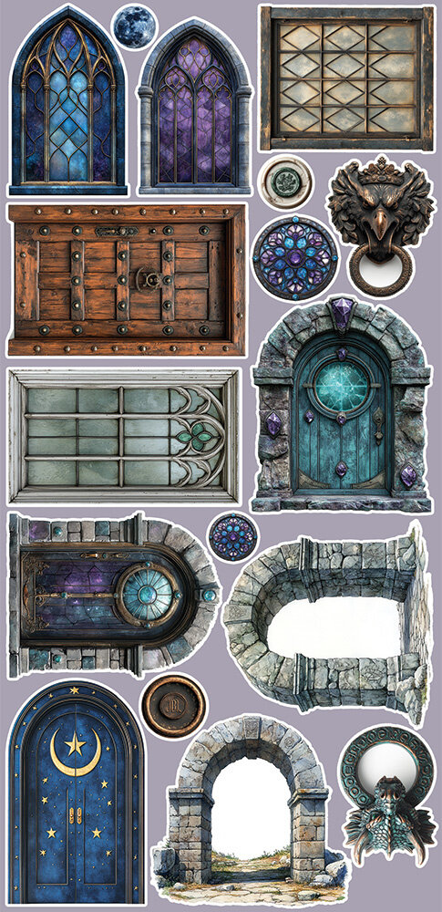 Craft O'Clock Creative Extras Set 06 Magic (CC-CEX-06) Craft O'Clock Creative Extras Set 06 Magic (CC-CEX-06)