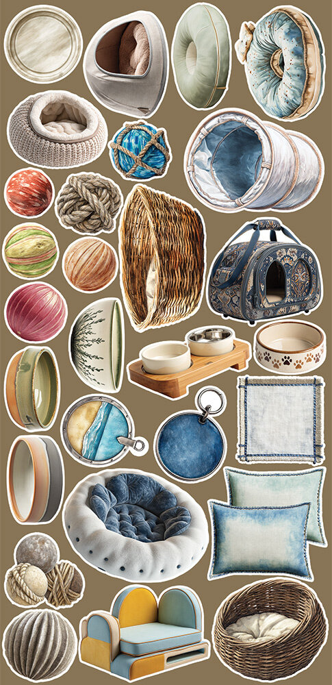 Craft O'Clock Creative Extras Set Mix 02 Lovely Pets (CC-CEX-MIX-02) Craft O'Clock Creative Extras Set Mix 02 Lovely Pets (CC-CEX-MIX-02)