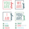 Sizzix Thinlits Die w/Stamps by 49 and Market A5 Affirmations (23+18pcs) (666944) Sizzix Thinlits Die w/Stamps by 49 and Market A5 Affirmations (23+18pcs) (666944)