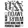 Sizzix Thinlits Die w/Stamps by 49 and Market A5 Affirmations (23+18pcs) (666944) Sizzix Thinlits Die w/Stamps by 49 and Market A5 Affirmations (23+18pcs) (666944)
