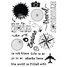 Sizzix Thinlits Die w/Stamps by 49 and Market A5 Wanderlust Explorer (13+20pcs) (666953) Sizzix Thinlits Die w/Stamps by 49 and Market A5 Wanderlust Explorer (13+20pcs) (666953)