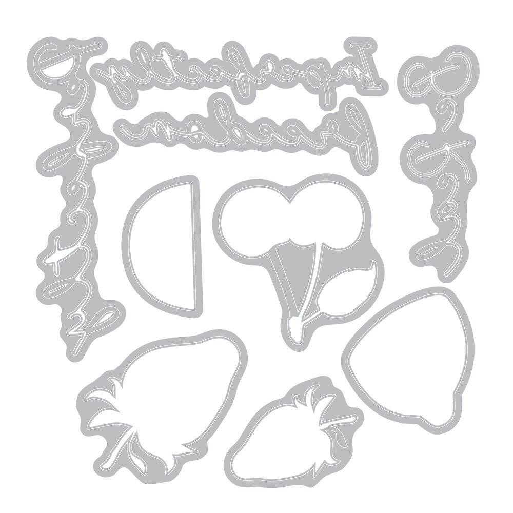 Sizzix Thinlits Die w/Stamps by 49 and Market Perfectly Imperfect (9+15pcs) (666949) Sizzix Thinlits Die w/Stamps by 49 and Market Perfectly Imperfect (9+15pcs) (666949)