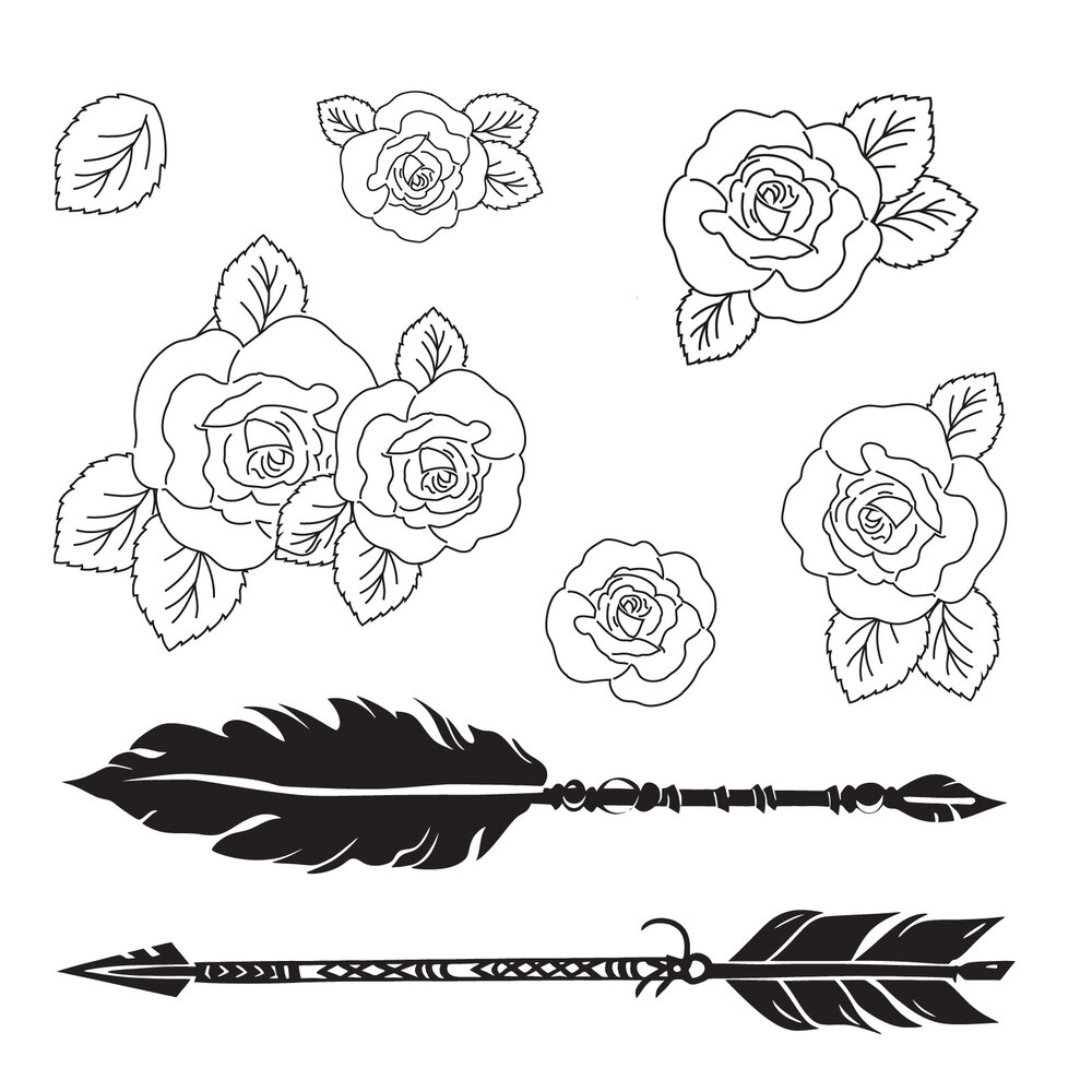 Sizzix Thinlits Die w/Stamps by 49 and Market Forces of Nature (20+8pcs) (666948) Sizzix Thinlits Die w/Stamps by 49 and Market Forces of Nature (20+8pcs) (666948)