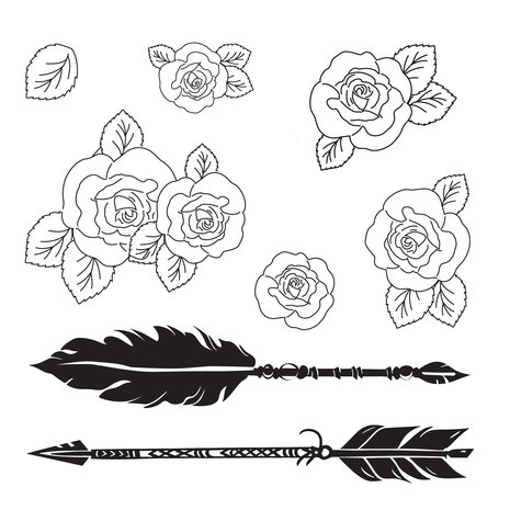 Sizzix Thinlits Die w/Stamps by 49 and Market Forces of Nature (20+8pcs) (666948) Sizzix Thinlits Die w/Stamps by 49 and Market Forces of Nature (20+8pcs) (666948)