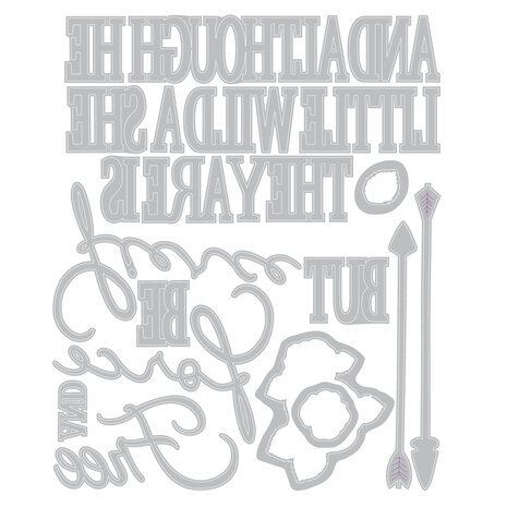 Sizzix Thinlits Die w/Stamps by 49 and Market Forces of Nature (20+8pcs) (666948) Sizzix Thinlits Die w/Stamps by 49 and Market Forces of Nature (20+8pcs) (666948)