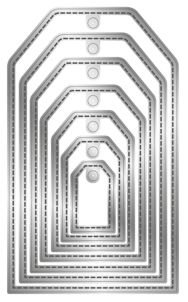 Crafter's Companion Stitched Edge Metal Die Tags (CC-MD-SETA)