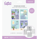 Crafter's Companion Staircase Scene Stamp, Die & Stencil (CC-STD-STEN-STSC)