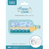 Crafter's Companion Message in a Bottle Stencil & Die Message Bottle (CC-MIAB-STEN-MD-MB)
