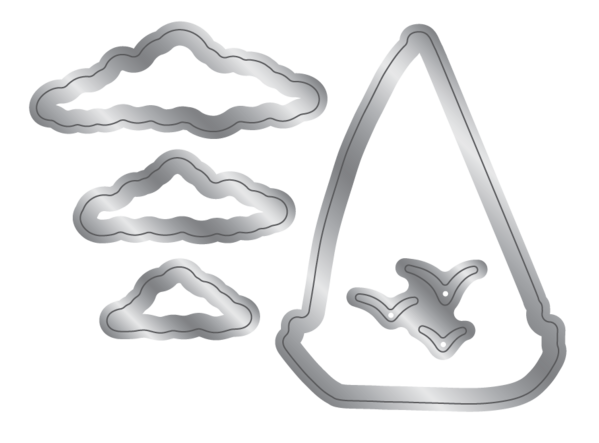 Crafter's Companion Message in a Bottle Stamp & Die Sailboat (CC-MIAB-STD-SBOT)