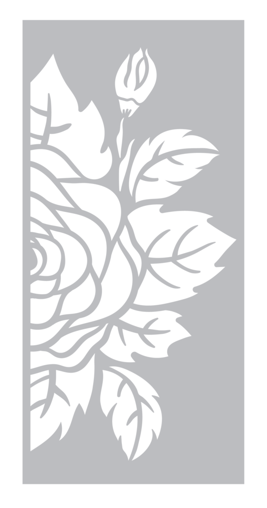 Crafter's Companion Midnight Floral Decorative Stencils (NG-MF-STEN-DEC)