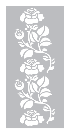 Crafter's Companion Midnight Floral Decorative Stencils (NG-MF-STEN-DEC)