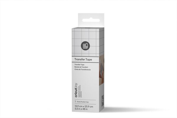 Cricut Joy Transfer Tape 5.5x48 Inch (2011360) Cricut Joy Transfer Tape 5.5x48 Inch (2011360)