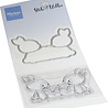 Marianne Design Stamp & Die Stick & Wolke - Rabbit Friends (CS1154)