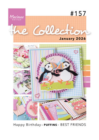 Marianne Design Leaflet The Collection #157 January 2026 (CAT13157) Marianne Design Leaflet The Collection #157 January 2026 (CAT13157)