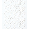 Marianne Design Decorations Hearts Pearls White (CA3219) Marianne Design Decorations Hearts Pearls White (CA3219)