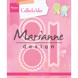 Marianne Design Collectables Dies Rosettes & Labels (COL1444)