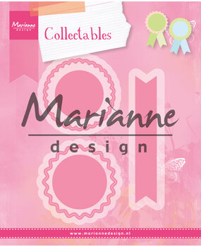 Marianne Design Collectables Dies Rosettes & Labels (COL1444)