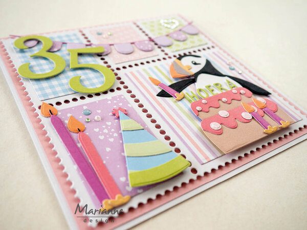 Marianne Design Creatables Birthday Set (LR0942) Marianne Design Creatables Birthday Set (LR0942)