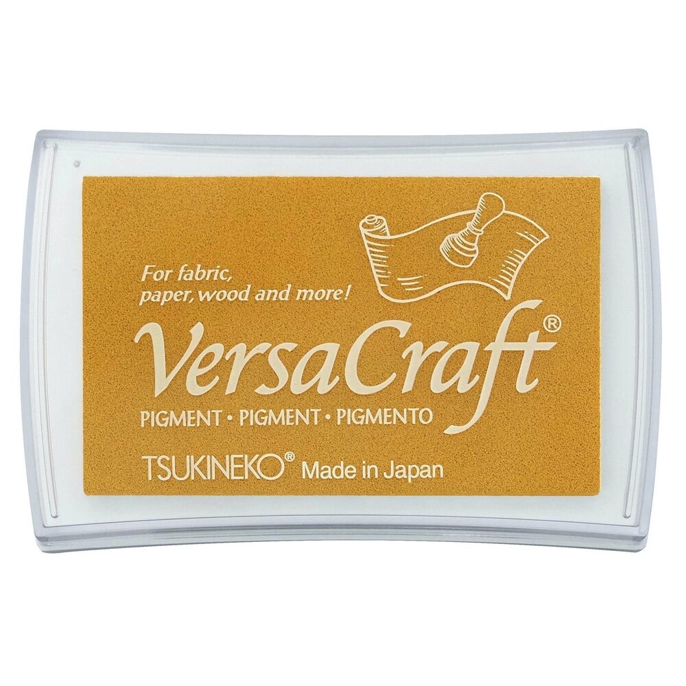 Tsukineko VersaCraft Large Inkpads Mustard Yellow (VK-000-212) Tsukineko VersaCraft Large Inkpads Mustard Yellow (VK-000-212)