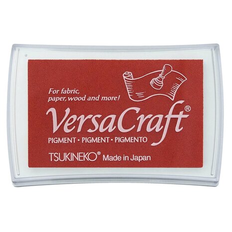 Tsukineko VersaCraft Large Inkpads Cherry Red (VK-000-K03)