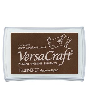 Tsukineko VersaCraft Large Inkpads Cocoa (VK-000-K18)