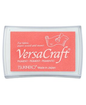 Tsukineko VersaCraft Large Inkpads Coral Pink (VK-000-K24)