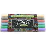 Tsukineko VersaCraft Fabrico Marker Set Pastel (6pcs) (FAM-6P)