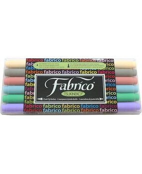 Tsukineko VersaCraft Fabrico Marker Set Pastel (6pcs) (FAM-6P)