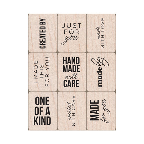 Hero Arts Handmade Mini Tub Woodblock Stamps (LP515)