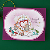 Spellbinders House-Mouse Heart and Soul Cling Rubber Stamps Stitched with Love (RSC-066)