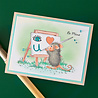 Spellbinders House-Mouse Heart and Soul Cling Rubber Stamps Heart and Soul (RSC-065)