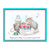 Spellbinders House-Mouse Heart and Soul Cling Rubber Stamps Secret Ingredient (RSC-064)